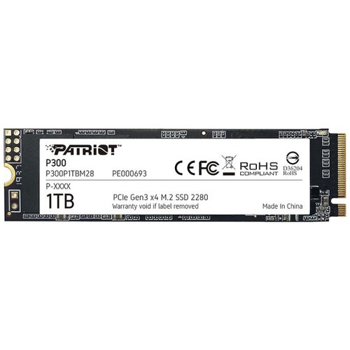 Patriot SSD M.2 NVMe P300 2280 PCIe 1TB... Cijene
