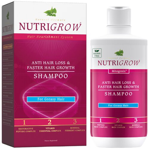 NUTRIGROW Anti Hair Loss Shampoo for Greasy Hair 300 ml Cene