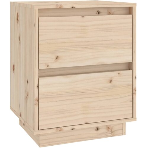 Maison Chic Nočna omarica - Nočna miza 40x35x50 cm trdna borovina, (21688254) Slike