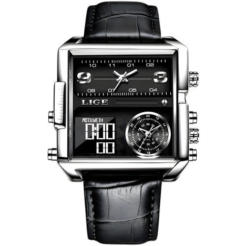 Sat LIGE XU-35206 - Crna / Srebrna KP35206 Cene