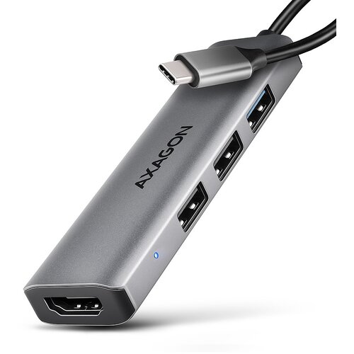 Axagon HMC-H3A USB-C 5Gbps STARTER 4in1 hub Slike