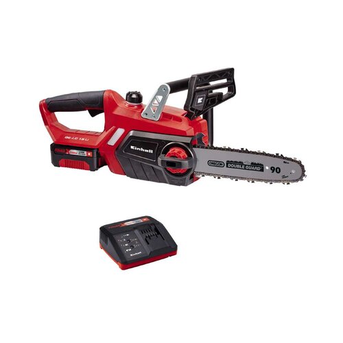 Einhell power X-Change Akumulatorska lančana pila GE-LC 18 Li Kit (18 V, Litij-ionska, 3 Ah, 1 baterija, Dužina mača: 25 cm) + BAUHAUS jamstvo 5 godina na uređaje na električni ili motorni pogon Slike