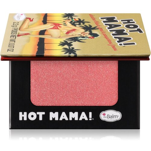 TheBalm Mama&amp;reg; Hot rumenilo i sjenilo za oči u jednom nijansa Beautiful Peachy Pink 2.2 g Slike