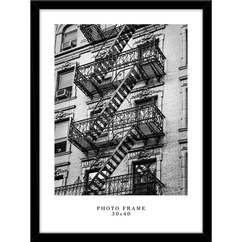 Styler Crni zidni okvir Florida, 33 x 43 cm Slike