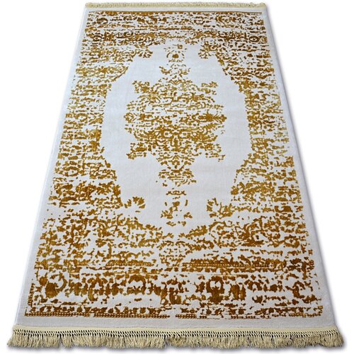 RugsX Preproge Preproga AKRIL MANYAS 192AA Slonova kost/Zlata Str 80x300 cm Bela Cene