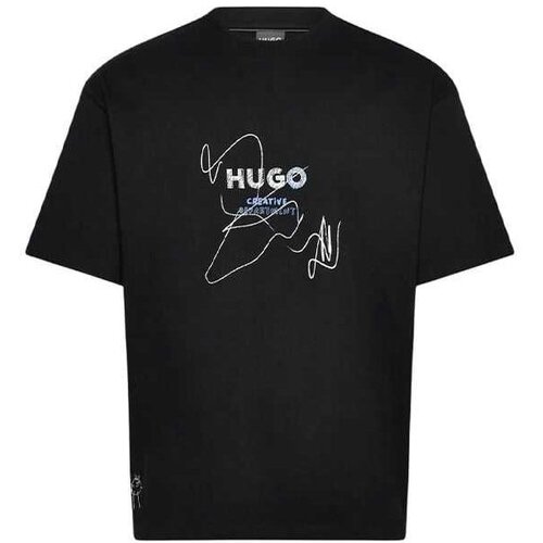 Hugo mu&amp;scaron;ka majica sa printom na leđima HB50530441 001 Slike