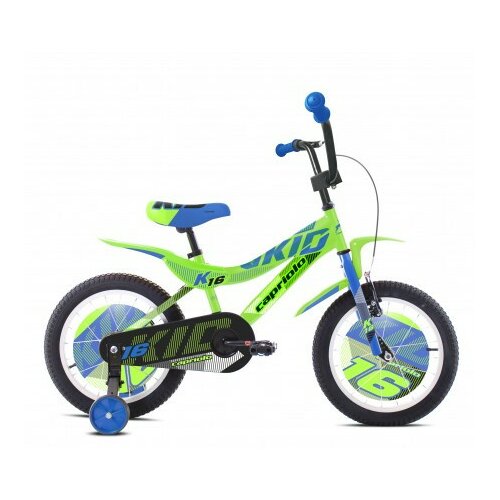 Capriolo BMX Kid 16 HT zeleno-plavo (921118-16) dečiji bicikl Slike