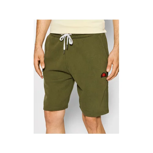 Ellesse Športne kratke hlače Noli SHS01894 Zelena Regular Fit