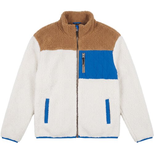 name it Flis NKMMACEY TEDDY JACKET Bež Cene