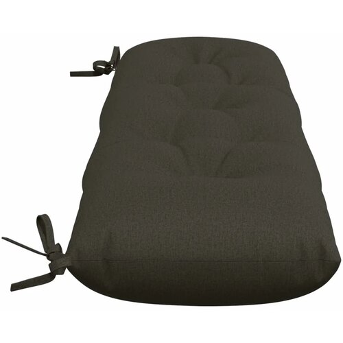  Jastučići za klupe - 2 dijela VIANEN 100% poliester Antracit - Antracit 110 x 30 x 12 cm Slike