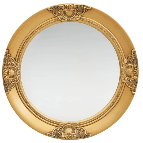  Stensko ogledalo v baročnem stilu 50 cm zlato