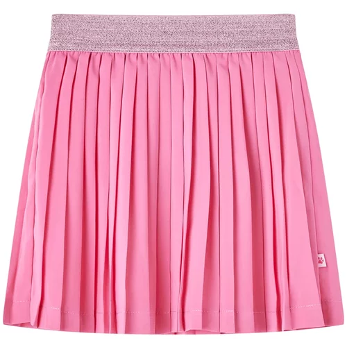 Dječja plisirana suknja ružičasta 140