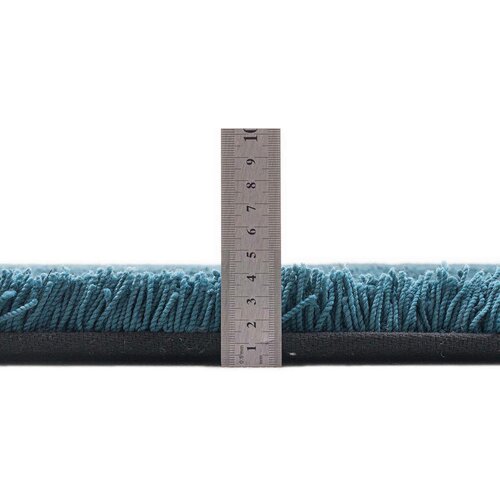 Tom Tailor preproga z visokim florom cozy 160/230 cm taftano barve petroleja Slike
