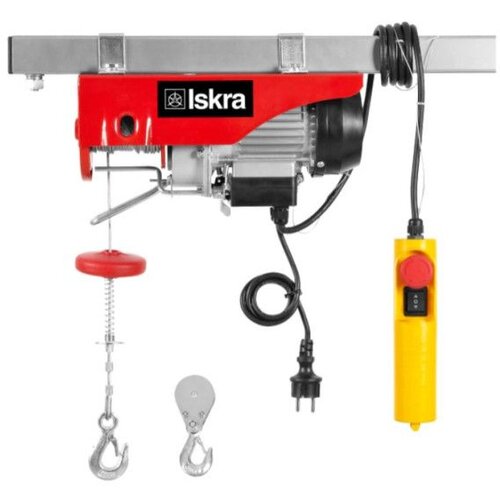 Iskra Električno dvigalo z žično vrvjo EV-125-250 (500 W, nosilnost: 125/250 kg) Cene
