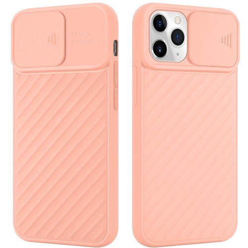 Cadorabo Ohi&amp;scaron;je, združljiv z Apple v Matt Pink - Za&amp;scaron;čitni pokrov iz fleksibilnega silikona TPU in z za&amp;scaron;čito pred kamero, (20589640) Slike