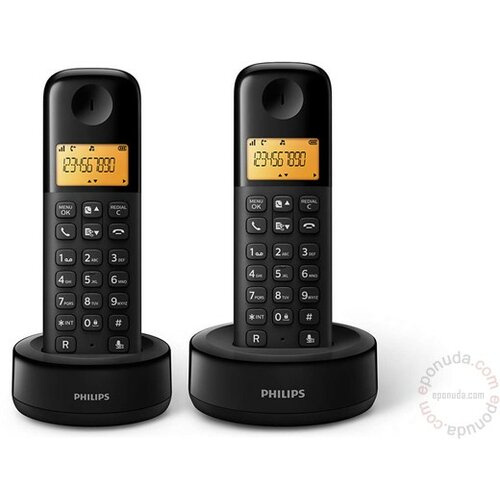 Philips D1302B/53 bežični telefon Slike