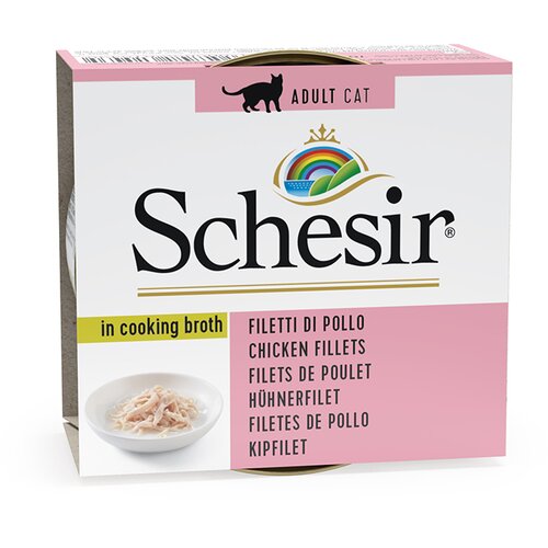 Schesir Ekonomično pakiranje u juhi 12 x 70 g - Pileći filet Cijene