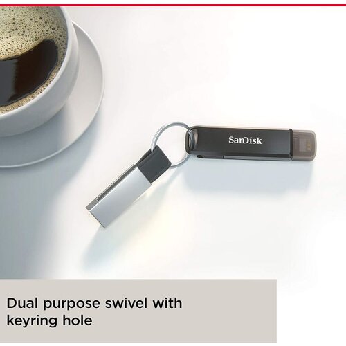 Sandisk iXpand&amp;reg; Luxe USB stick 128 GB crna SDIX70N-128G-GN6NE Apple lightning, USB-C&amp;trade; USB 3.1 (gen. 1) Slike