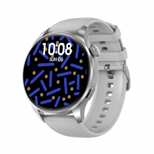 Smart Watch DT3 New srebrni (silikonska narukvica) pametan sat Slike