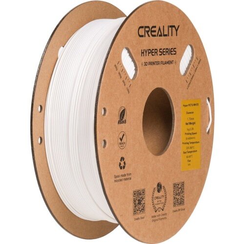 Creality filament Hyper PET-G bel [1.75 mm, 1 kg] Slike