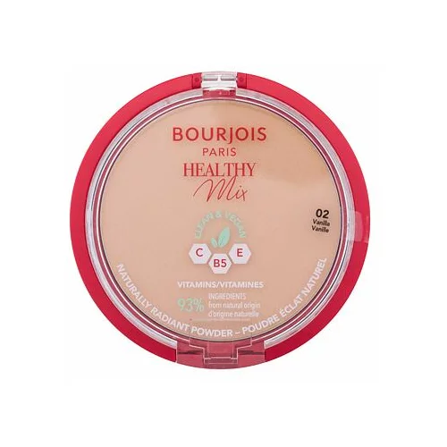 Bourjois Healthy Mix Clean & Vegan Naturally Radiant Powder iluminirajući puder 10 g nijansa 02 Vanilla