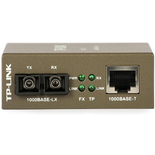 Tp-link MC210CS gigabit single-mode media converter Slike