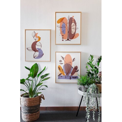 Wallity slika 3Dartsoho99, 3 dijela, 33 x 48 cm Cijene