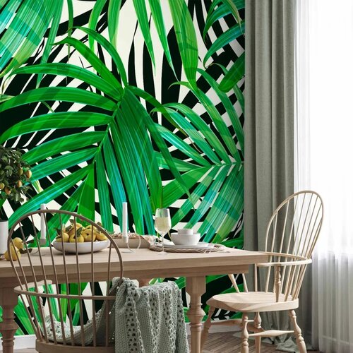  Foto tapeta - Tropical Leaves 150x105 Cene