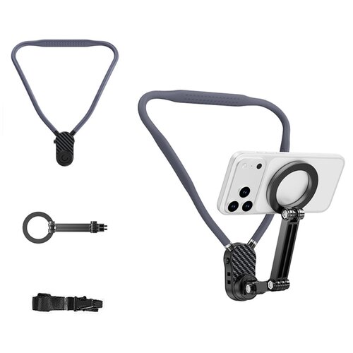 INF Magnetni nosljivi vratni držalo za telefon z 3-osno stabilizacijo, (5000284168) Slike