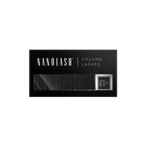 Nanolash Volume Lashes 0.15 C umjetne trepavice 11 mm Slike