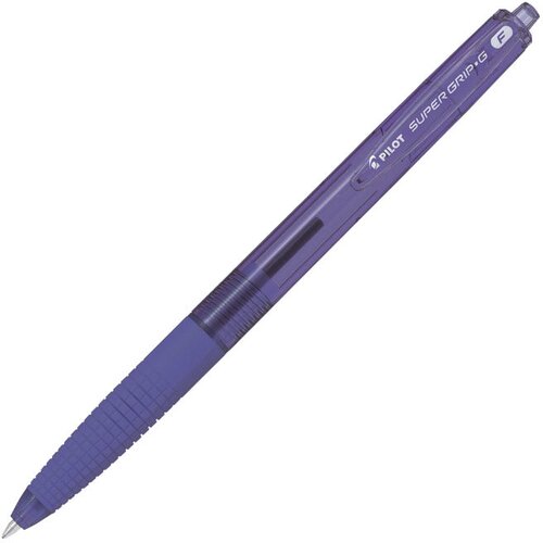Olovka kemijska super grip g retractable pilot bpgg-8r-f ljubičasta Slike
