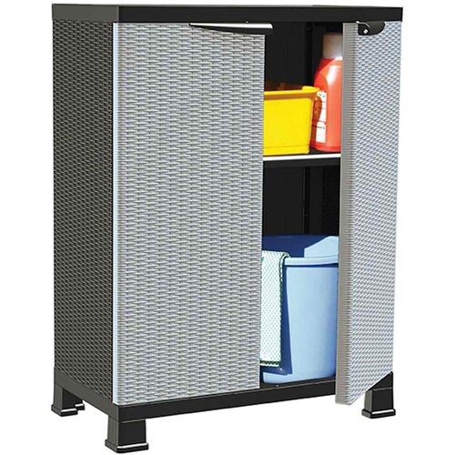  Plastični ormarić 68 x 39 x 92 cm dizajn ratana Cijene