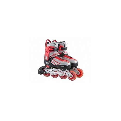 Roler 126a crveno crni xs(29-32) abec-5 sa svetlecim tockicima 3090198 Cene