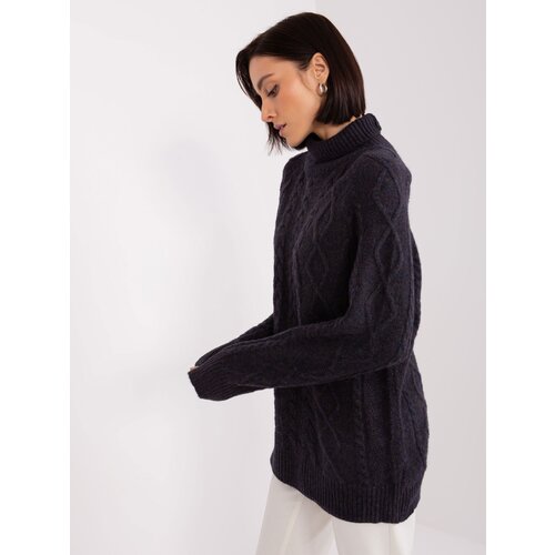 Wool Fashion Italia Sweater-AT-SW-2355-2.30X-Black Cene