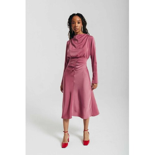 Legendww - Elegantna haljina u roze boji Slike