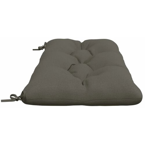  Jastučić za klupu VIANEN 100% poliester Siva 110 x 50 x 12 cm - Siva 110 x 50 x 12 cm Slike