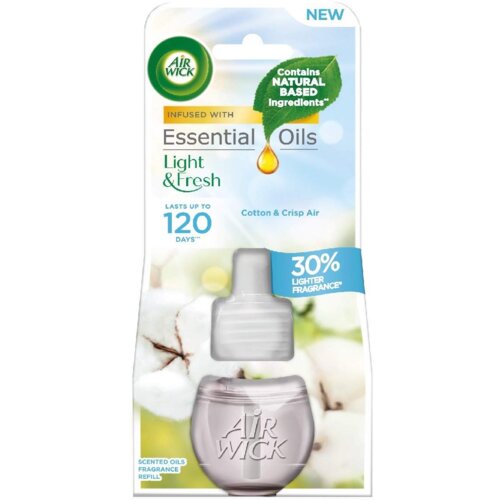 Air Wick Light & Fresh Cotton & Crisp Air punjenje za aroma difuzer 19 ml Cene