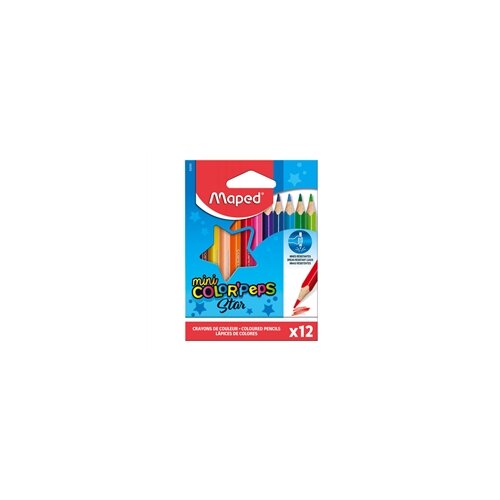 Maped Bojice Color&amp;amp;apos;peps Star Mini, 12 komada Slike