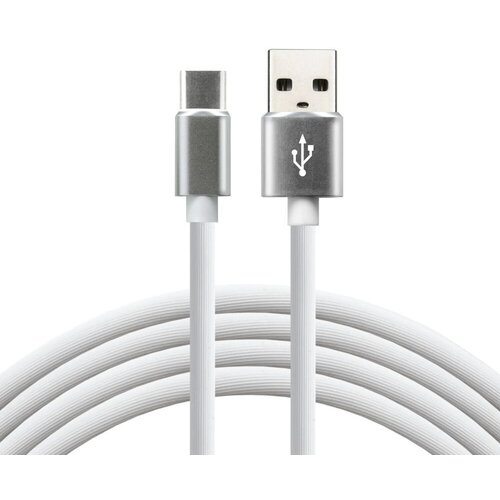EverActive cable USB-C 1m - White, silicone, quick charge, 3A - CBS-1CW Cijene