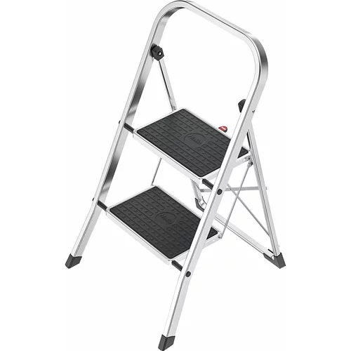 Hailo Zložljive stopnice K70 StandardLine, konstrukcija iz aluminija, nosilnost 150 kg, 2 stopnici, pohodna višina 460 mm