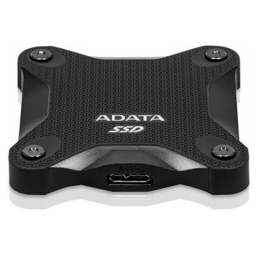 Adata SD600Q, External SSD, 480GB, USB3.1, 440/430MB/s, black (ASD600Q-480GU31-CBK) ssd hard disk Slike