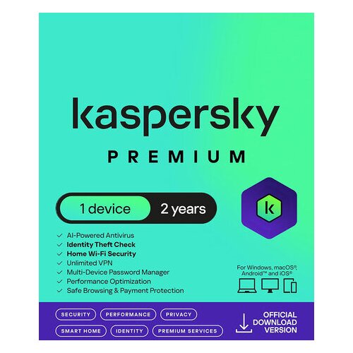 Kaspersky Premium (2 Years / 1 Device) Key EUROPE Cene