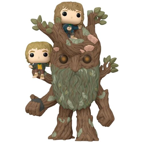 Funko Bobble Figure Movies - The Lord of the Rings POP! - Treebeard with Merry & Pippin Cene