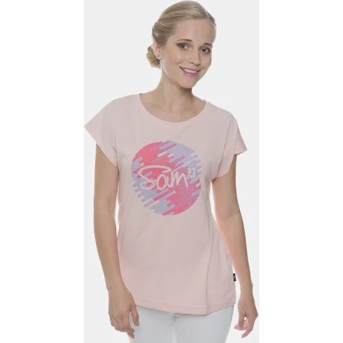 SAM73 Pink Womens T-Shirt with Printing SAM 73 - Women