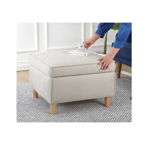 Atelier Del Sofa tabure roscen cream Cene
