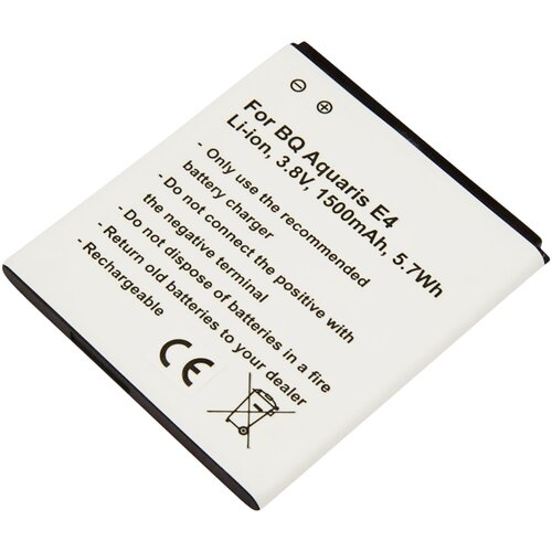 AVIZAR Baterija za pametni telefon BQ Aquaris E4 Li-ion 3,8 V 1500 mAh 5,7 Wh, Bela, (5000070424) Cene