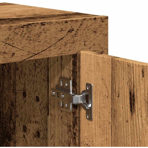  Komoda boja staro drvo 92x35x75 cm od konstruiranog drva Slike