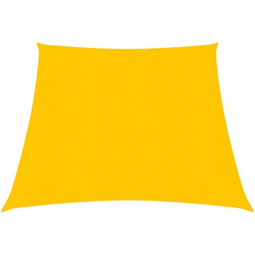 vidaXL Senčno jadro 160 g/m² rumeno 3/4x2 m HDPE Cene