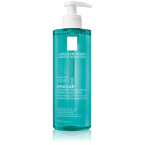 La Roche Posay Effaclar Micro-Peeling Purifying Gel čistilni gel za mešano kožo 400 ml za ženske Cene