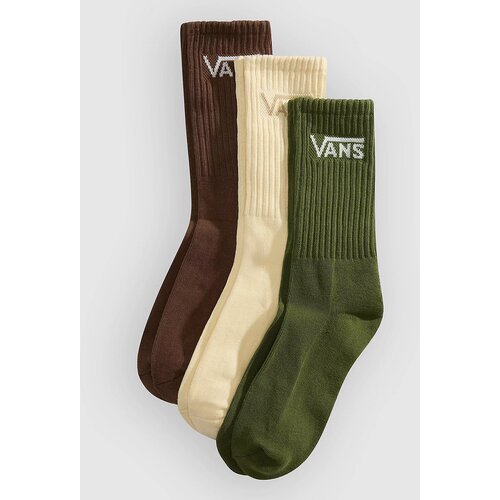 Vans Classic Crew 3 Pack Socks green balsam Slike